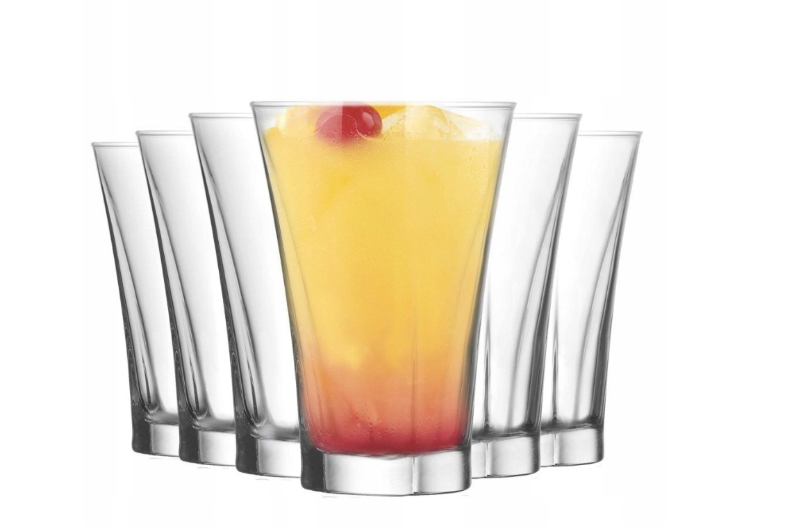 Сет чаши за коктейл LAV Truva, 350 мл, 6 бр