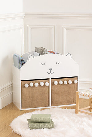 Детски шкаф за съхранение atmosphera Teddy, MDF