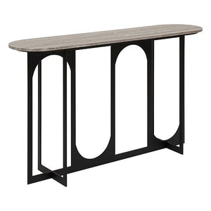 Конзола atmosphera Tusco, Метал и MDF мраморен ефект,140x34x79 cm