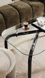 Холна маса atmosphera Hecate, Метал, Хром, 100x60 cm