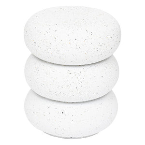 Помощна маса atmosphera Stonento, Магнезия, Бял, Ø35 см