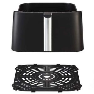 Фритюрник с горещ въздух Ninja Max Pro AF180EU, Капацитет за храна 1.2 кг, 2000 W, Температурен диапазон 40 - 240 °C, Автоматично спиране, Регулируема температура, 6 програми, Черен