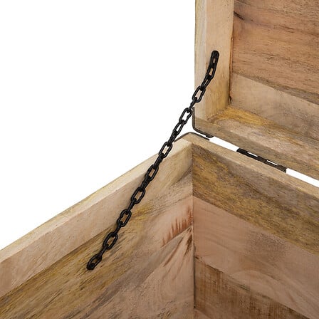 Пуф ракла atmosphera Silas, Мангово дърво