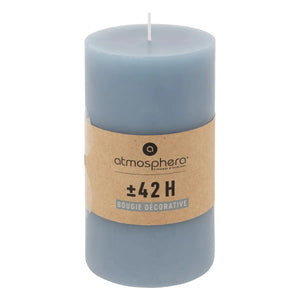 Свещ без аромат atmosphera Hugo, Кръгла, 7x13 cm