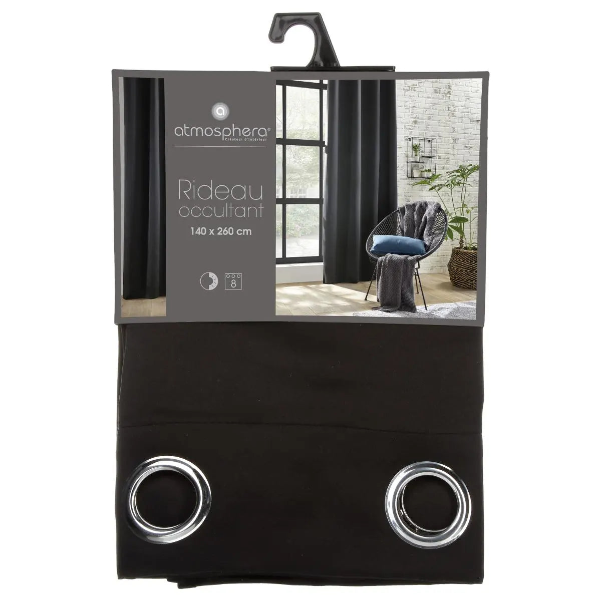 Блекаут завеса atmosphera, 140x260 cm