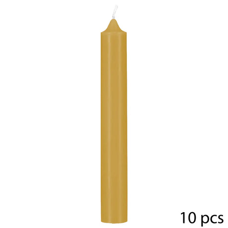 Комплект свещи без аромат atmosphera Hugo, 16 cm, 10 бр