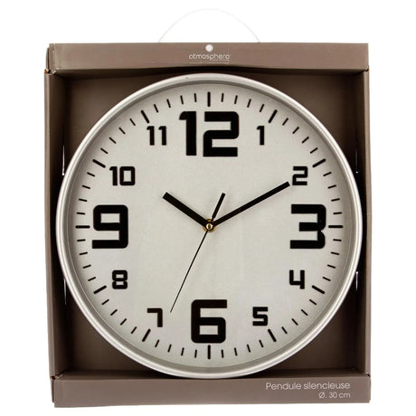 Стенен часовник atmosphera Elian, Ø30 cm
