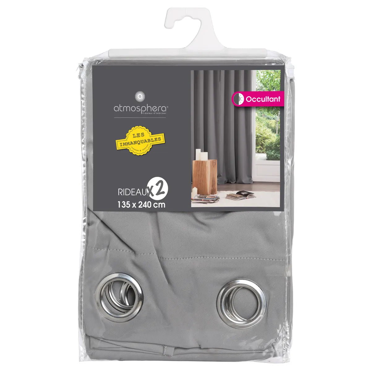 Комплект блекаут завеси atmosphera, 135x240 cm, 2 бр