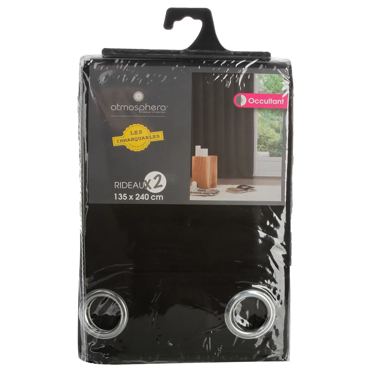 Комплект блекаут завеси atmosphera, 135x240 cm, 2 бр