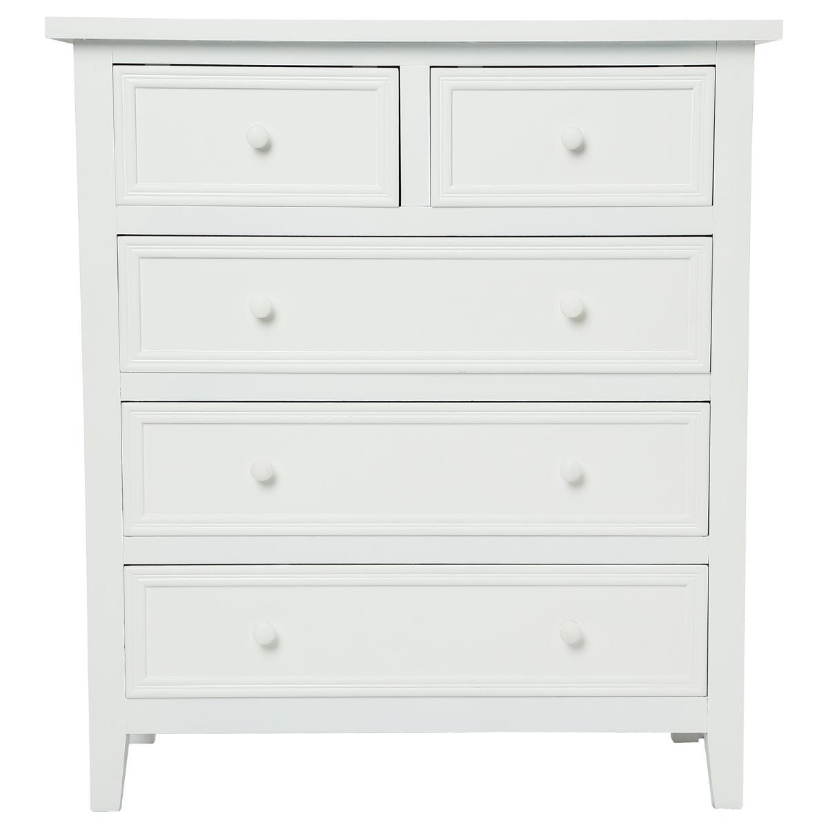 Скрин atmosphera Charm, 5 чекмеджета, MDF, 73x35x81 cm