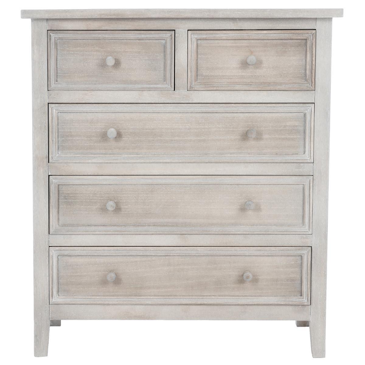 Скрин atmosphera Charm, 5 чекмеджета, MDF, 73x35x81 cm