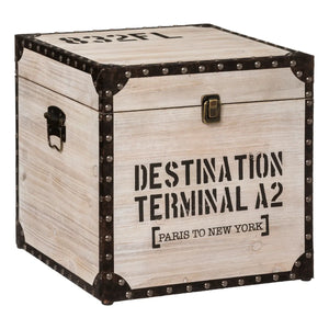 Сет кутии за съхранение atmosphera Alberto, 3бр, MDF