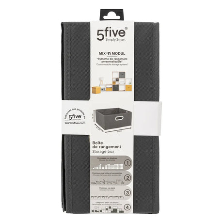 Кутия за съхранение 5five Mix & Modul, Меланж, 31x15 cm