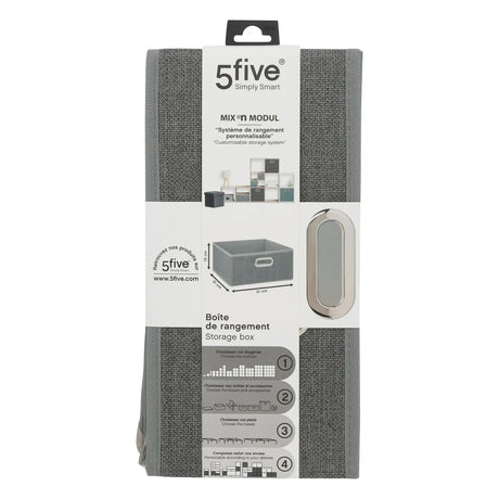 Кутия за съхранение 5five Mix & Modul, Меланж, 31x15 cm