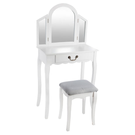Тоалетка с огледало atmosphera Aurell, 65 cm, Бял