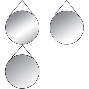 Сет огледалa atmosphera Leny, D.20/24/29 cm, 3бр