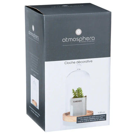 Ваза atmosphera Cloche, Дърво, 19 cm