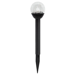 Lampă solară Atmosphera Carry, 32 cm, Neagră