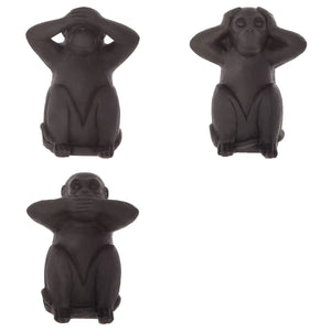 Декоративна фигура atmosphera Wisdom, Смола, 23 cm, 3 бр