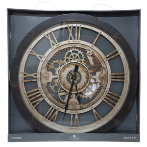 Стенен часовник atmosphera Ivy, Механизъм, Ø61x7 см, Пластмаса