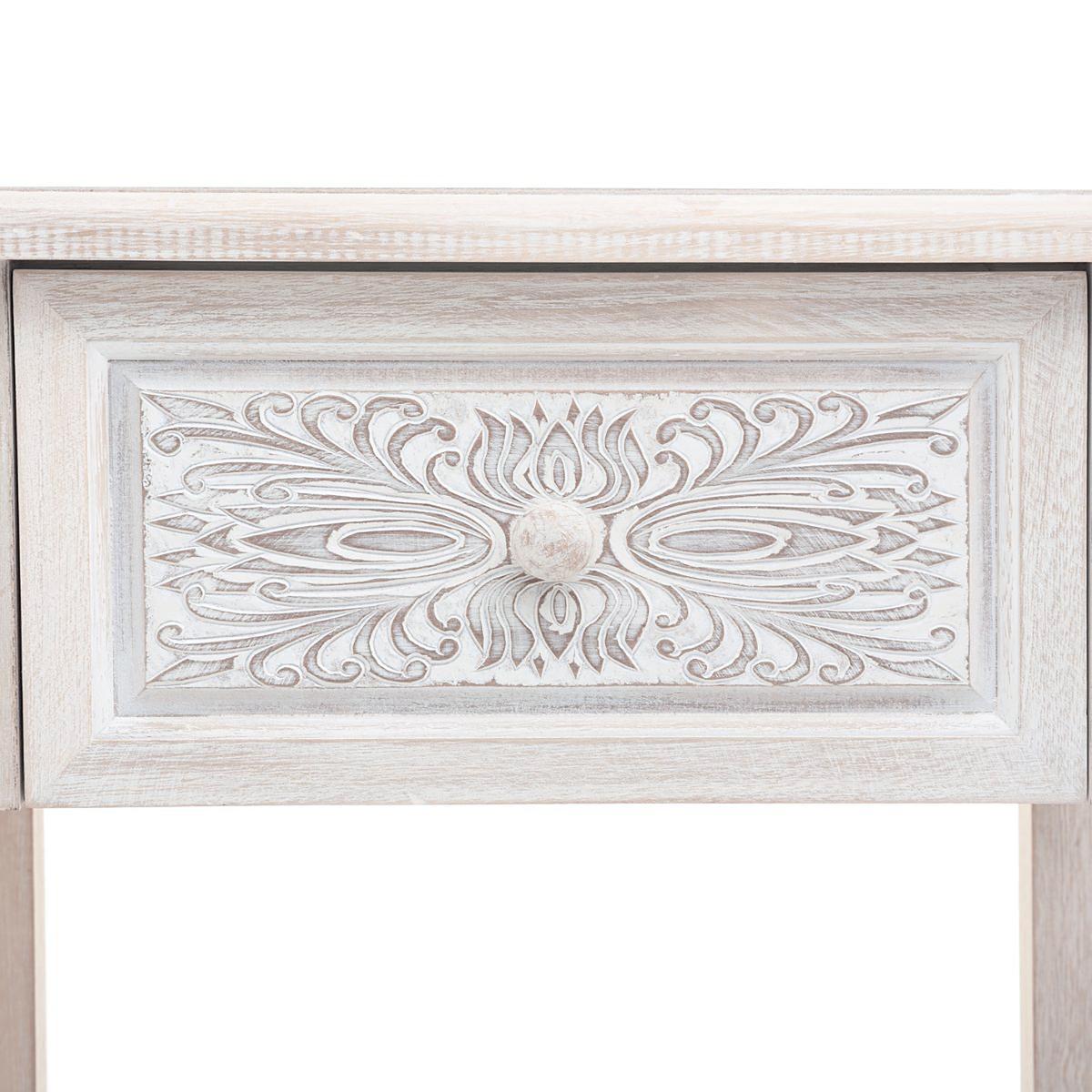 Нощно шкафче atmosphera Hina, 67,5 cm, Бял