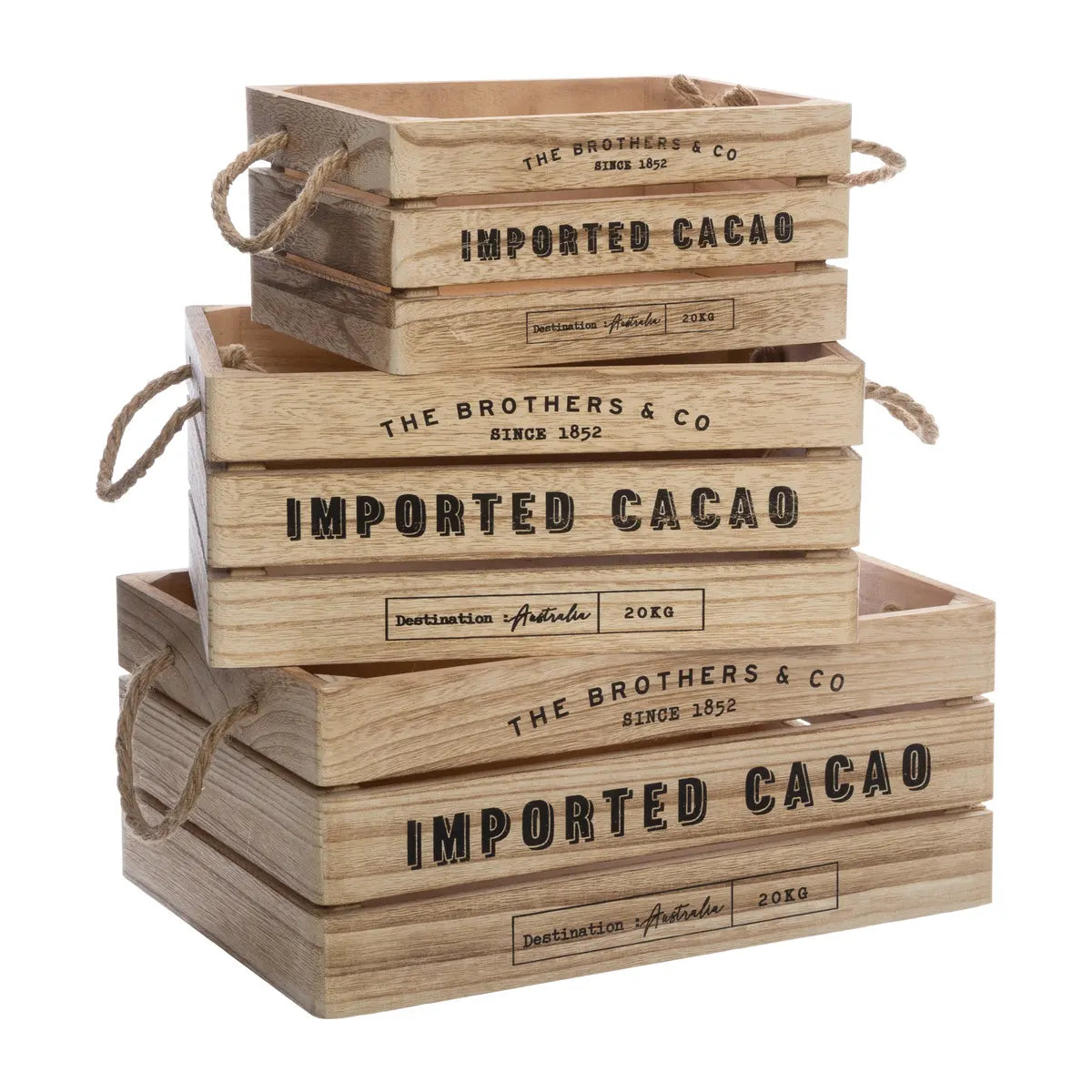 Сет кутии за съхранение atmosphera Denys, 23/29/35 cm