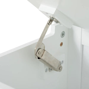 Детска пейка със съхранение atmosphera, MDF,Бял