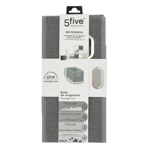 Кутия за съхранение 5five Mix & Modul, Меланж, 15x31 cm