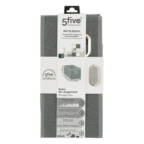 Кутия за съхранение 5five Mix & Modul, Меланж, 15x31 cm