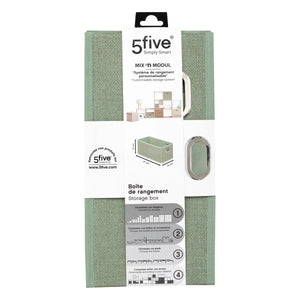 Кутия за съхранение 5five Mix & Modul, Меланж, 15x31 cm