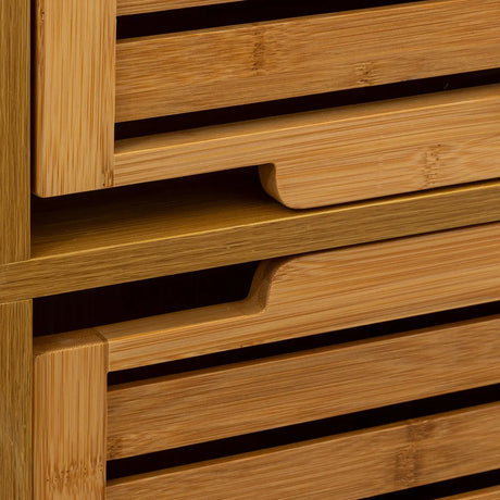 Шкаф за баня 5five Sicela, Висок, Бамбук