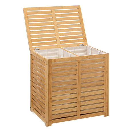 Кош за пране 5five Sicela, Бамбук, 100 l