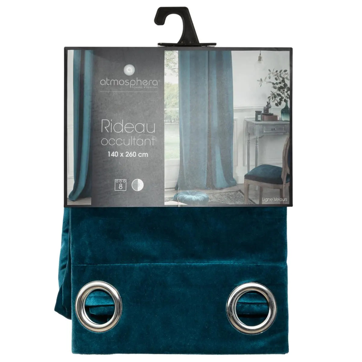 Блекаут завеса atmosphera, Кадифе, 140x260 cm