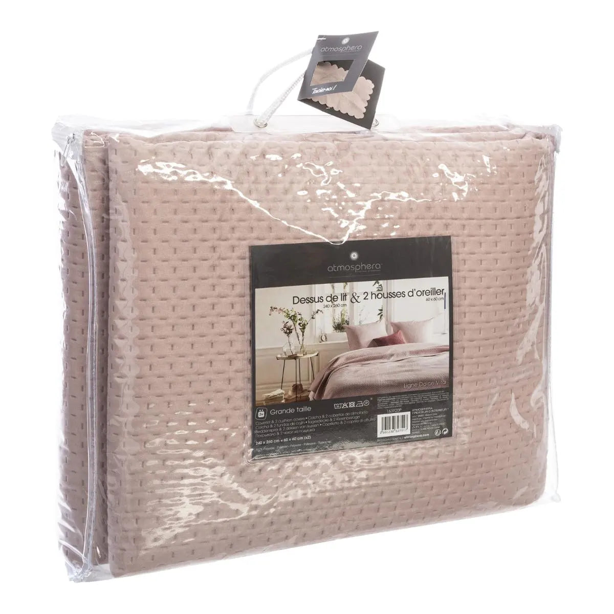 Комплект шалте с 2 бр. калъфка atmosphera Dolce, 240x260 cm