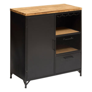 Cabinet atmosferă Cierna, 80x85 cm, Negru