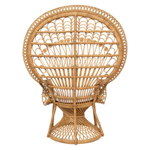 Кресло atmosphera Takta, Ратан, Бял