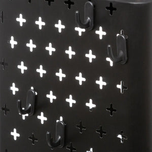 Кухненска количка 5five, Черен, Метал, Перфорирана