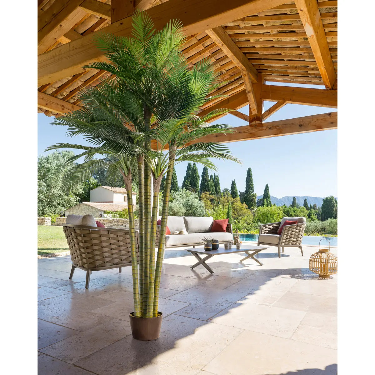 Изкуствено растение atmosphera Palm Tree, 360 cm