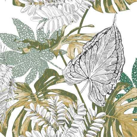 Спално бельо atmosphera Monstera, 240x220 cm, Памук