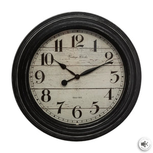 Стенен часовник atmosphera Elyssa, С орнаменти, Ø29 см, Пластмаса