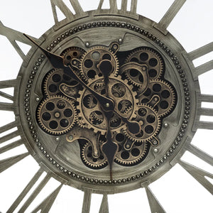 Стенен часовник atmosphera Gaby, Механизъм, Ø80 см, Метал