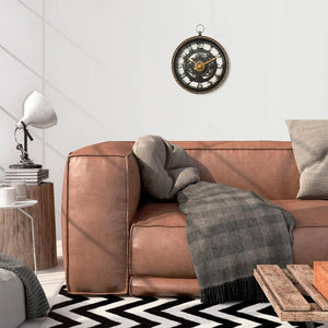 Стенен часовник atmosphera Liliana, Механизъм, Ø27 см, Пластмаса