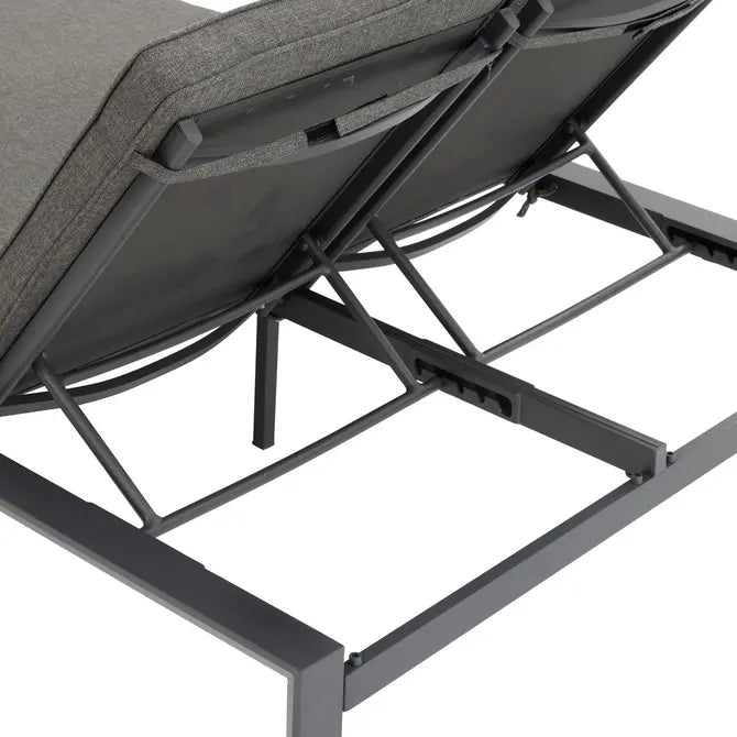 Двоен алуминиев шезлонг Hesperide Evasion