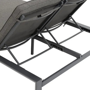 Двоен алуминиев шезлонг Hesperide Evasion