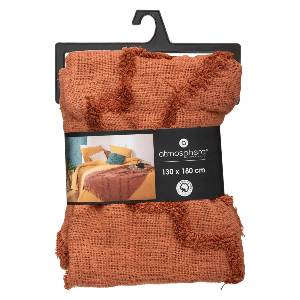 Покривало за легло atmosphera Inca, 130x180 cm, Памук