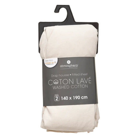 Еластичен чаршаф atmosphera, 140x190 cm, Памук