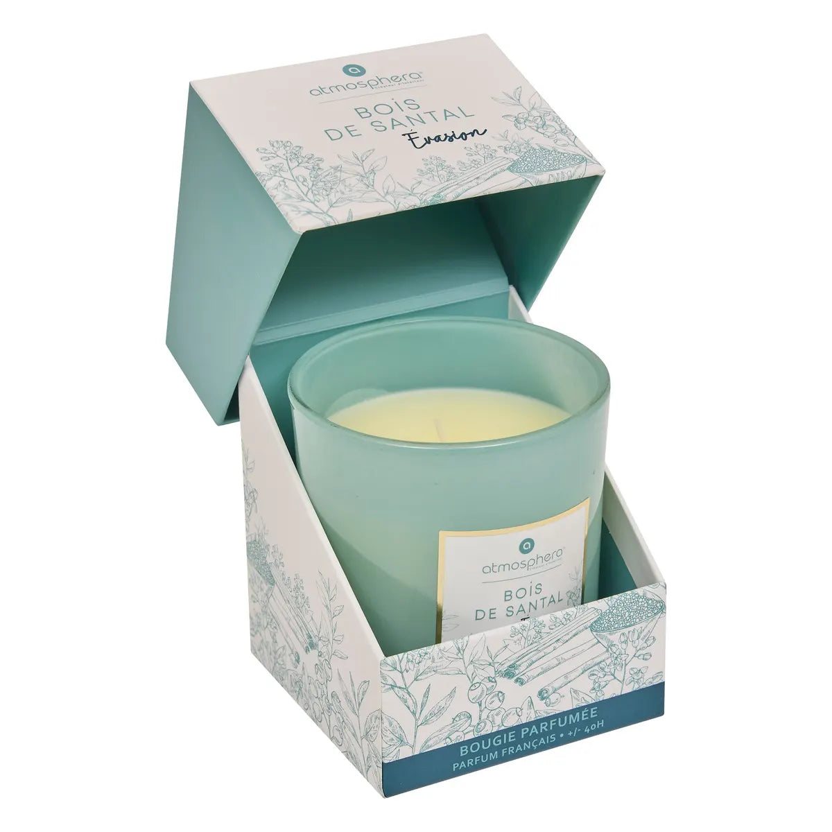 Ароматна свещ atmosphera Mael, Стъкло, 190 g