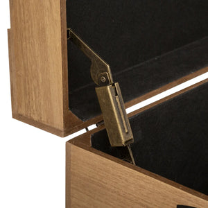 Сет кутии за съхранение atmosphera Artys, 3бр, L.47/53/60 cm, MDF