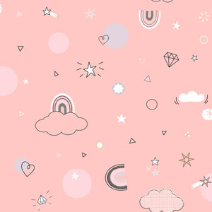 Детско двулицево спално бельо atmosphera Unicorn, 140x200 cm, Памук