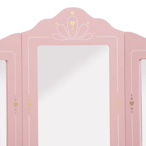 Детска тоалетка atmosphera Sissi, MDF, Розов